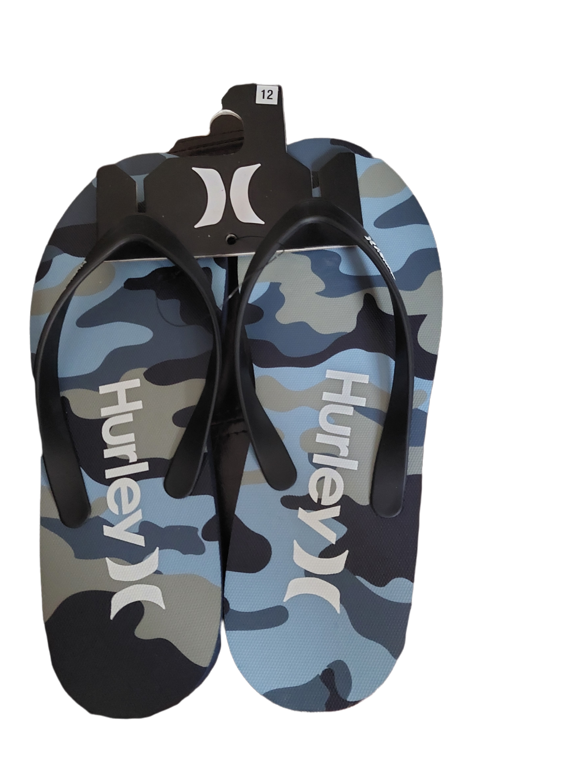 Hurley One and Only Camo Flip-Flops (For Men) Size 9